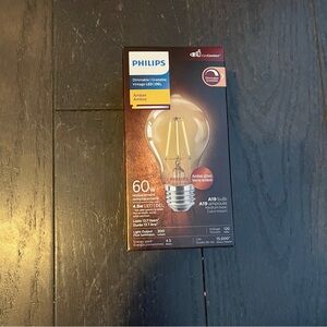 🆕 Philips 3001877 60W LED A19 2000K DIM light bulb